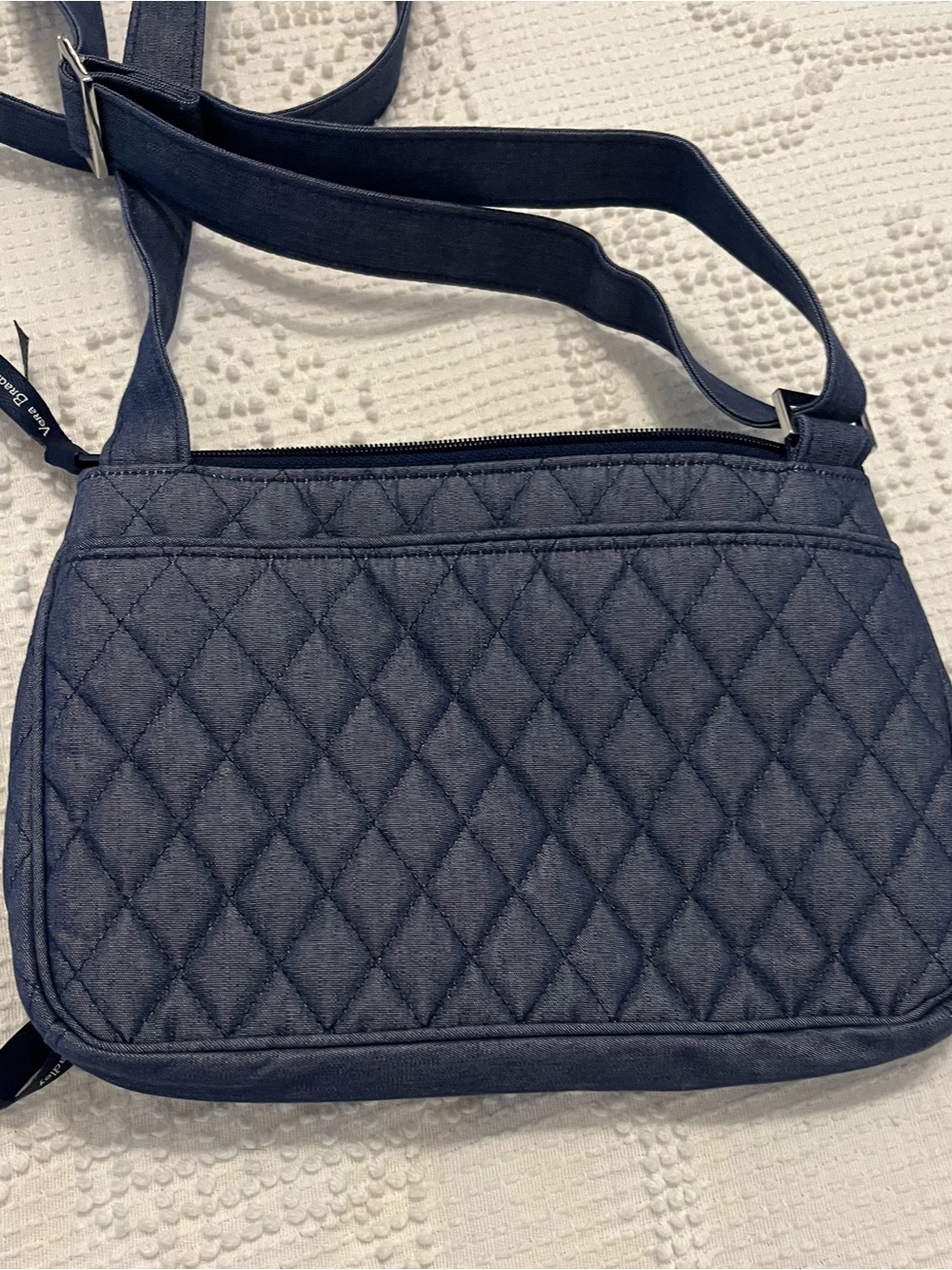 Vera Bradley Little Hipster in Quilted Denim, LNWOT - Picture 5 of 13